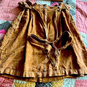 Anthropologie Brown Skirt